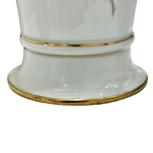 VINTAGE MEISSEN PORCELAIN ROSE VASE #Q22(6) - Picture 9 of 15